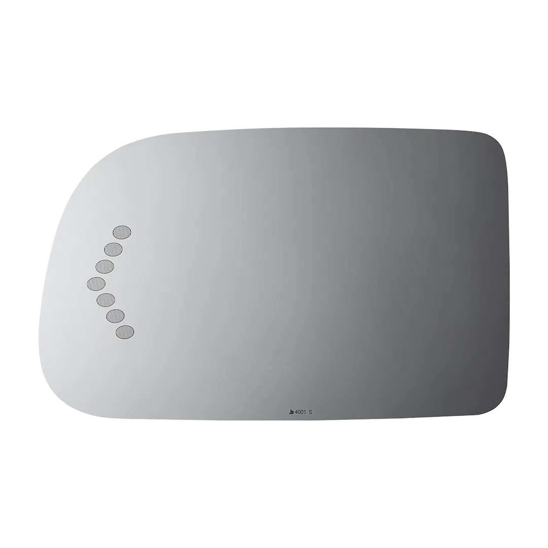 4001S – BURCO MIRROR Exterior Mirror Glass, OE Replacement Standard Mirror Non-Heated With Turn Signal Indicator Flat...
